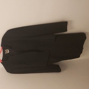 Anne Klein 2 piece black dress suit size 12